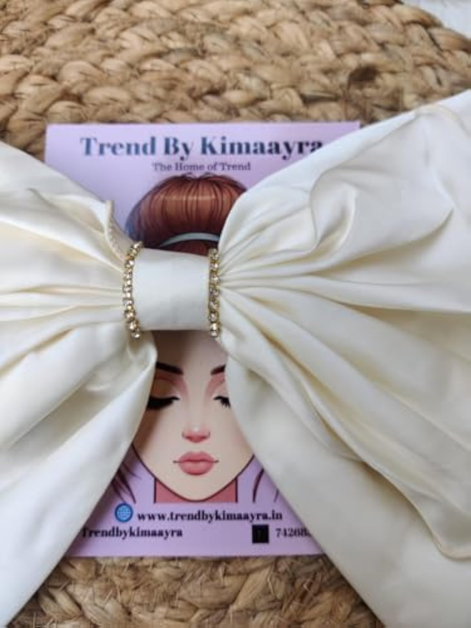 Korean Oversized Hair Bow for Women & Girls