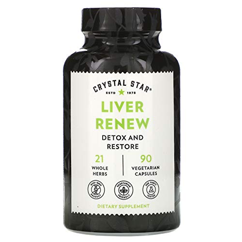 Crystal star liver renew herbal supplements, 90count