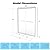 44-48" W x 72" h Double Sliding Shower Door - Semi-Frameless Bypass Bathroom Door with 1/4" Tempered Glass,Brushed Nickel Finish for Walk-in Shower