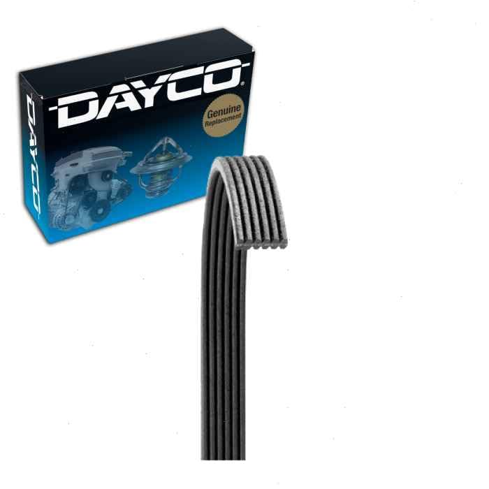 Dayco Main Drive Serpentine Belt compatible with Land Rover Range Rover Evoque 2012-2017