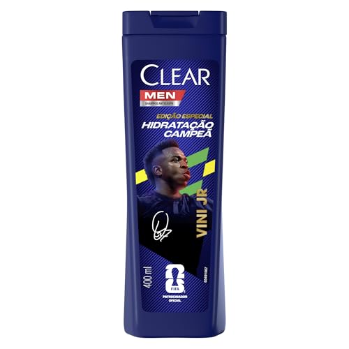 Clear Men Shampoo Anticaspa Vini Jr. Hidratação Campeã 400ml