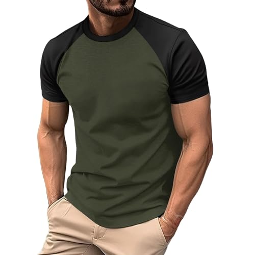 T-shirt basique à col rond pour homme qui valorise la silhouette