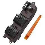 Master Power Window Switch Driver Side Door Lock Control Button 14 PINS Replacement for 2002-2006 Toyota Camry,2003-2008 Corolla/Matrix, 04-09 Sienna,05-07 Tacoma/Scion xA/xB #Replaces 84820AA070