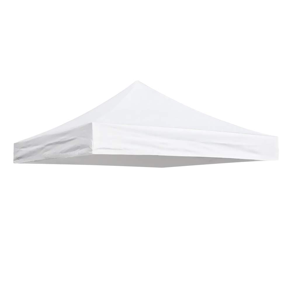 Toile de Toit de Rechange pour Pavillon Tonnelle Tente - Blanc, 3x3m