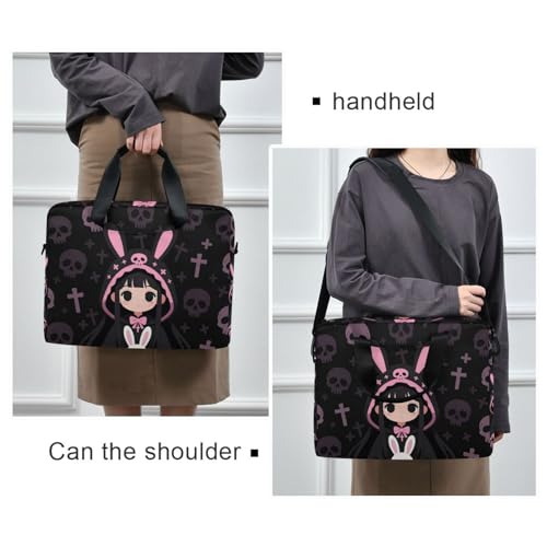 Bolso crossbody para laptop 15.6" estilo anime miniatura 2