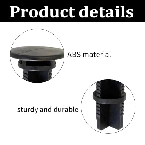 6 Stk Scharnierstifte für Mülltonnendeckel,Mülltonnenschloss,Schloss Mülltonne Schwerkraftschloss,Mülltonnenverschluss,Befestigungen Mülltonnenschlösser für Mülleimer Haushalt,Kompatibel mit Otto/Ese