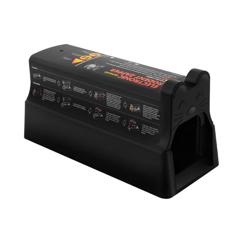 Mqwdxzfes 7000V Elektrische Rattenfalle, Elektronische Mausefalle mit...