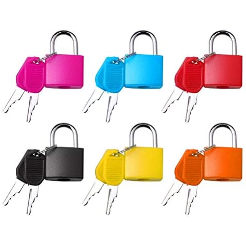 kuou Small Padlocks for Travel and School Cover