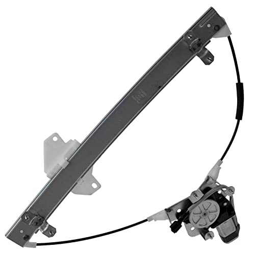 Image of TRQ Front Driver Side Power Window Motor and Regulator Assembly Power Compatible with 1996-2000 Hyundai Elantra