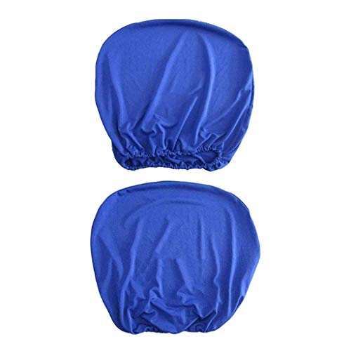 P Prettyia オフィスチェアカバー 椅子カバー オフィス用 座面と背もたれ 伸縮素材 取り外し可能 洗濯可能全14色 - カラー1