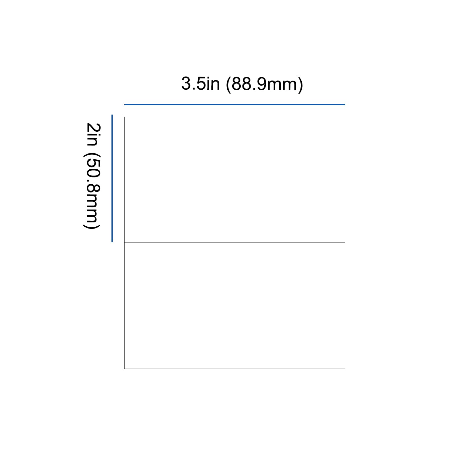 Mr-Label 400 bedruckbare Blanko-Platzkarten, 5,1 x 8,9 cm, kleine Zeltkarten, 230 g/m², mattweißer mikroperforierter Karton für Tischkarten