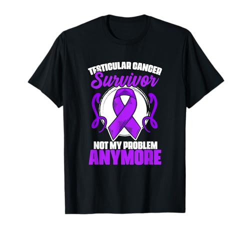 Testicular Cancer Survivor Testicle Cancer Awareness T-Shirt