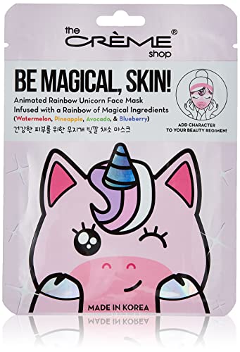 Be Magical Skin! Unicornio Mascarilla Infusionada Con Un Arco Iris De Ingredientes Mágicos