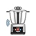 Magimix Cook Expert Connecté - Robot de cuisine Multifonction Connect 3,5L, Moteur Professionnel 1700W,Chrome mat