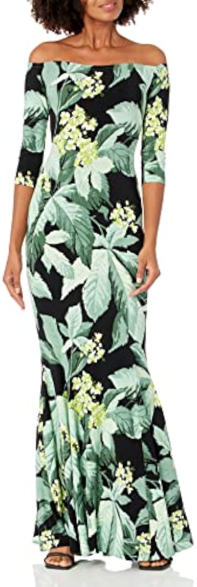 Norma Kamali Women's Off Shoulder Fishtail Gown (22)