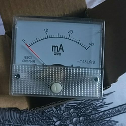 Ampèremètre analogique DC lot de 4 pour cadre de mesure de précision