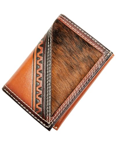 Cody James Men's Embossed Hairon Trifold Wallet - Bb24127770w1