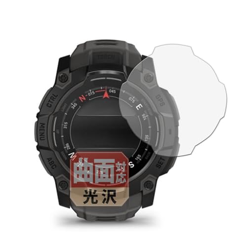 Leipsden GARMIN Instinct 3 AMOLED/Dual Power 50mm Ή FlexView ی tB ȖʑΉ TPU  hw Cf {