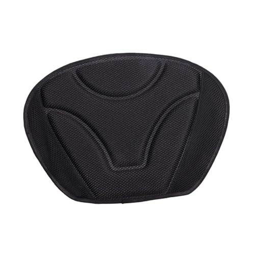 Aosekaa Kayak Back Cushion Kayak Backrest Thick Black Padded