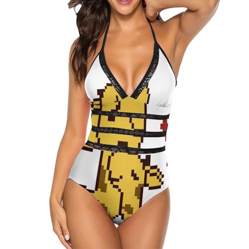 Costume de natation cerf dessin animé galbant et confortable