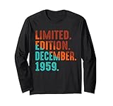 Photo Gallery edizione limitata dicembre 1959 compleanno maglia a manica Photo Gallery edizione limitata dicembre 1959 compleanno maglia a manica