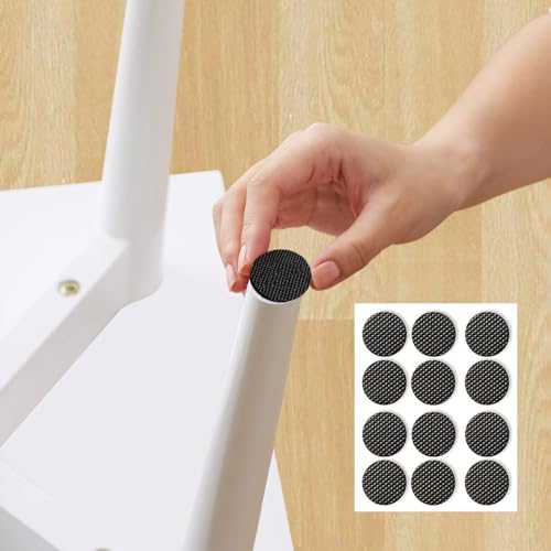 Image of Fapiwen Round Silicone Furniture Pads, 12 Pcs, 25 x 4 mm
