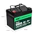 Green Cell AGM 12V 33Ah mit IP54 Akku Vlies Batterie VRLA Blei Bleiakku Versorgungsbatterie Zyklenfest Wartungsfrei Caravan Photovoltaik Rollstuhl Solarbatterie Wohnwagen