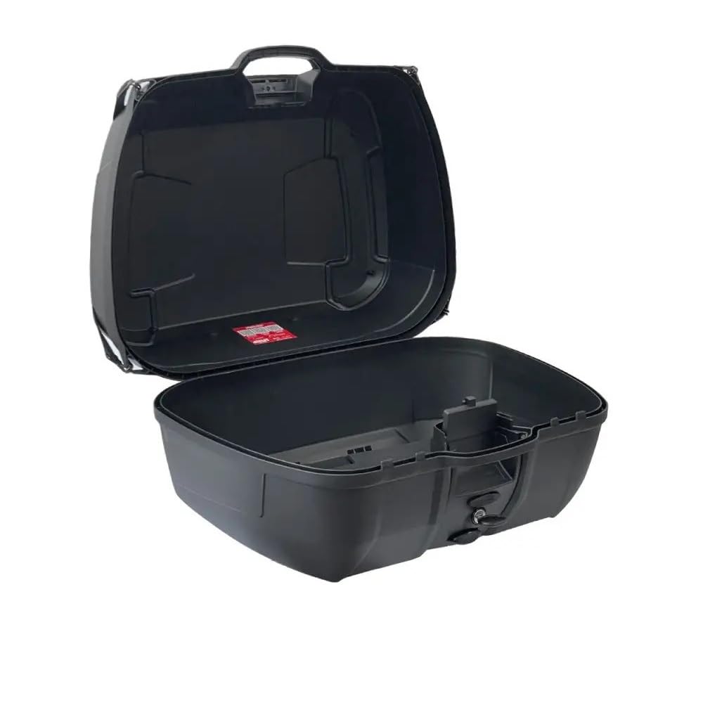 COMPATIBILE CON PIAGGIO BEVERLY TOURER 400 BAULETTO GIVI B45+ MONOLOCK 45 LITRI COMPLETO DI PIASTRA+RETE+SCHIENALE+KIT MONTAGGIO MOTO SCOOTER VALIGIA PER 2 CASCHI INTEGRALI JET NERO