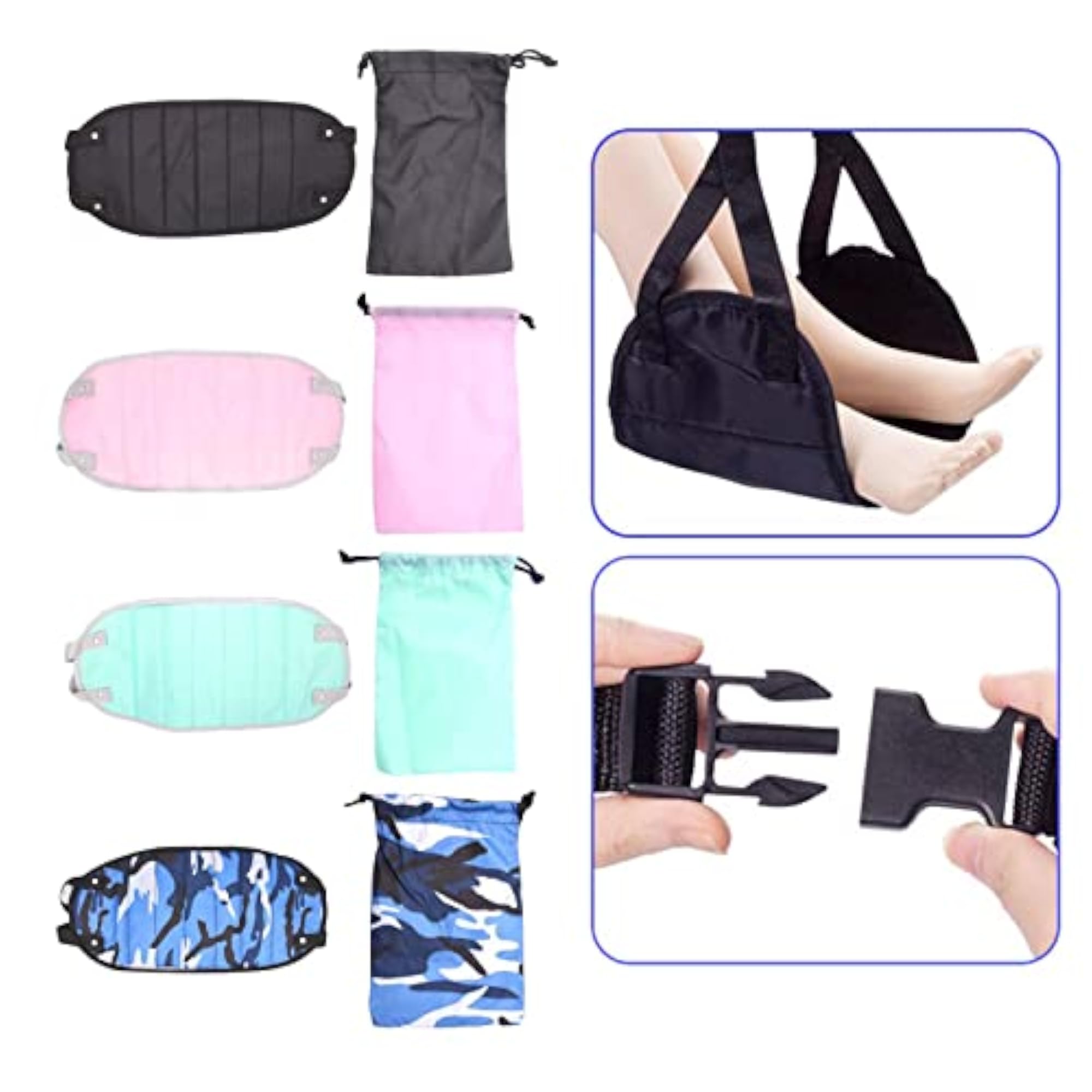 Lightweight Airplane Footrest for Home and Office Use