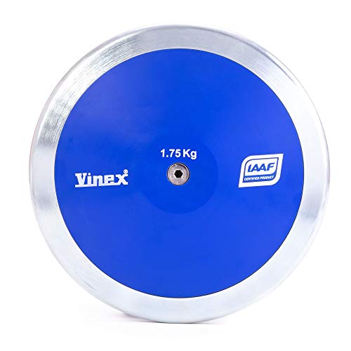Crown Sporting Goods 1.75kg High Spin Discus, 80% Rim Weight – Official Track
