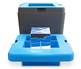 True Cubes Clear Ice Cube Maker, Clear Ice Mold - 4 Large Clear Ice Cubes for Cocktails, Drinks & Wh