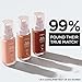 L'Oreal Paris True Match Super-Blendable Foundation, Medium Coverage Liquid Foundation Makeup, N3, Light Medium, 1 Fl Oz