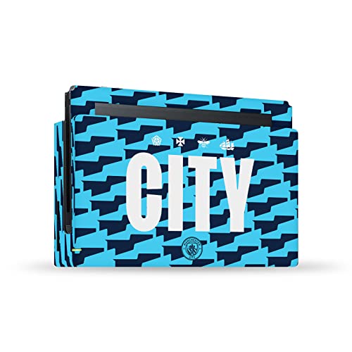 Skin Vinyle Autocollant Manchester City Man City FC pour Console Nintendo Switch et Dock