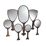 Design Toscano Reflective Gaze Hand Mirror Wall Sculpture