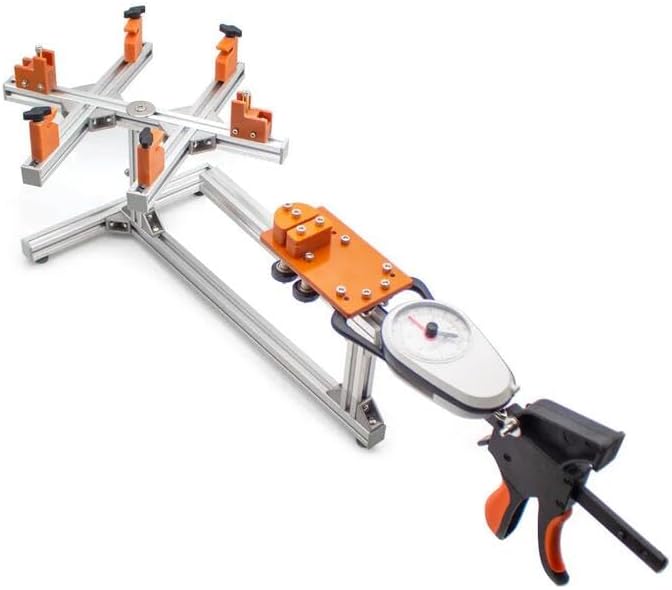 DIY Racket Frame Threading Machine Badminton Racket Stringing Machine Wire Stretcher Aluminum Alloy 20-32LB