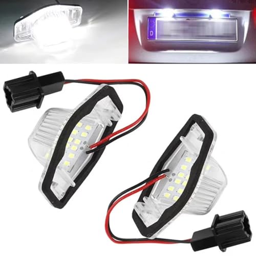 Iluminación matricula vehiculo compatible con CR-V evita fallos ITV 6