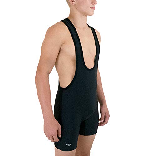 Matman Wrestling Singlet Men's Low Cut T-Back Goodwill Weightlifting Singlet #TOP6