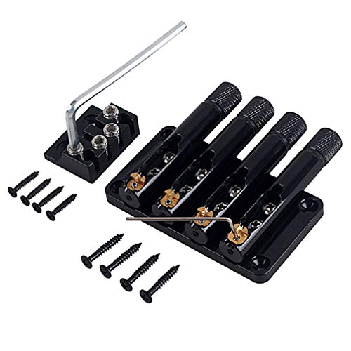 Hipshot 5-String A Aluminum Bass Bridge, CHROME - .787 String Spacing