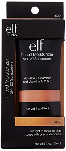 E.l.f. Tinted Moisturizer Spf 20, Sand, 0.88 Ounce #TOP1