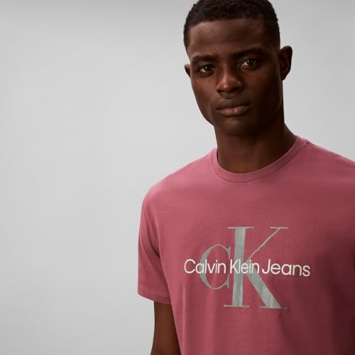 Image of Calvin Klein Men's Monogram Logo Crewneck T-Shirt