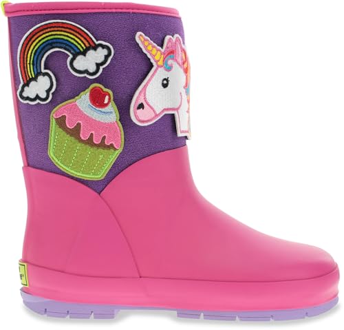 Western Chief Kids Puddle Patch Waterproof Boot with Removable Patches4