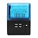 Produktbild Thermodrucker Bondrucker 58mm, Bluetooth 4.0 Wireless Quittungsdrucker ESC/P0S/STAR Befehlen Drucker 90mm/s, USB, Seriell Schnittstelle, Kompatibel mit iOS Android Windows Linux