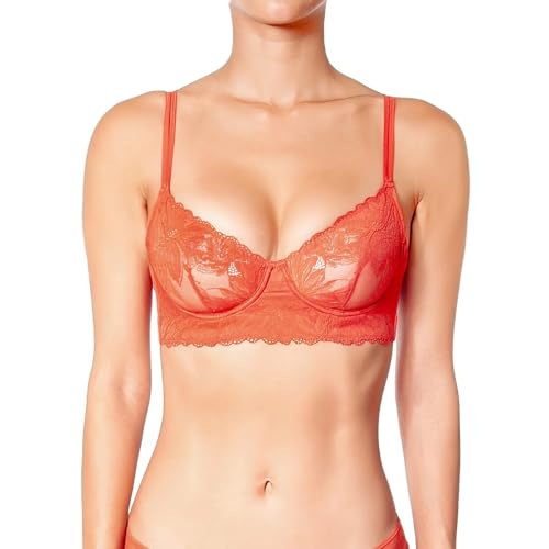 Huit – Brandy – BH mit Bügel – Premium-Marke von Dessous – seit 1968, Ziegelrot, One size
