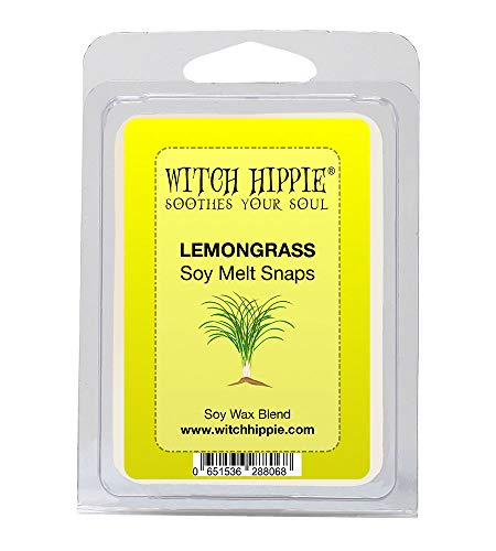 Tarta de vela perfumada de citronela, 6 cubos de cera de soja natural, una mezcla refrescante de citronela con té de limón y naranja, notas de fresia y un toque de pachulí