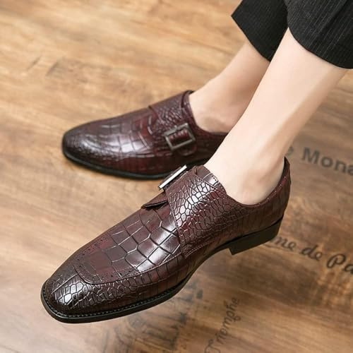 Formal Business Shoes for Men Men's Slip-On Leather New Oxford Shoes Oxford Leather Dress Shoes Classic Lace-up Formal Tuxedo Shoes2