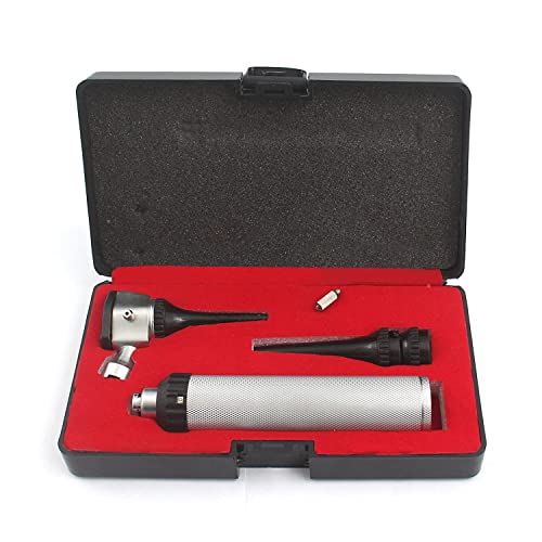 PRECISE CANADA: NEW ! LED VETERINARY OTOSCOPE SET ! ANIMAL DIAGNOSTIC INSTRUMENTS + 1 EXTRA FREE BULB NEW