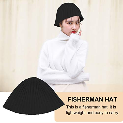 ABOOFAN Chapéu de malha requintado de 1 unidade elegante boné de pescador boné de pescador para usar