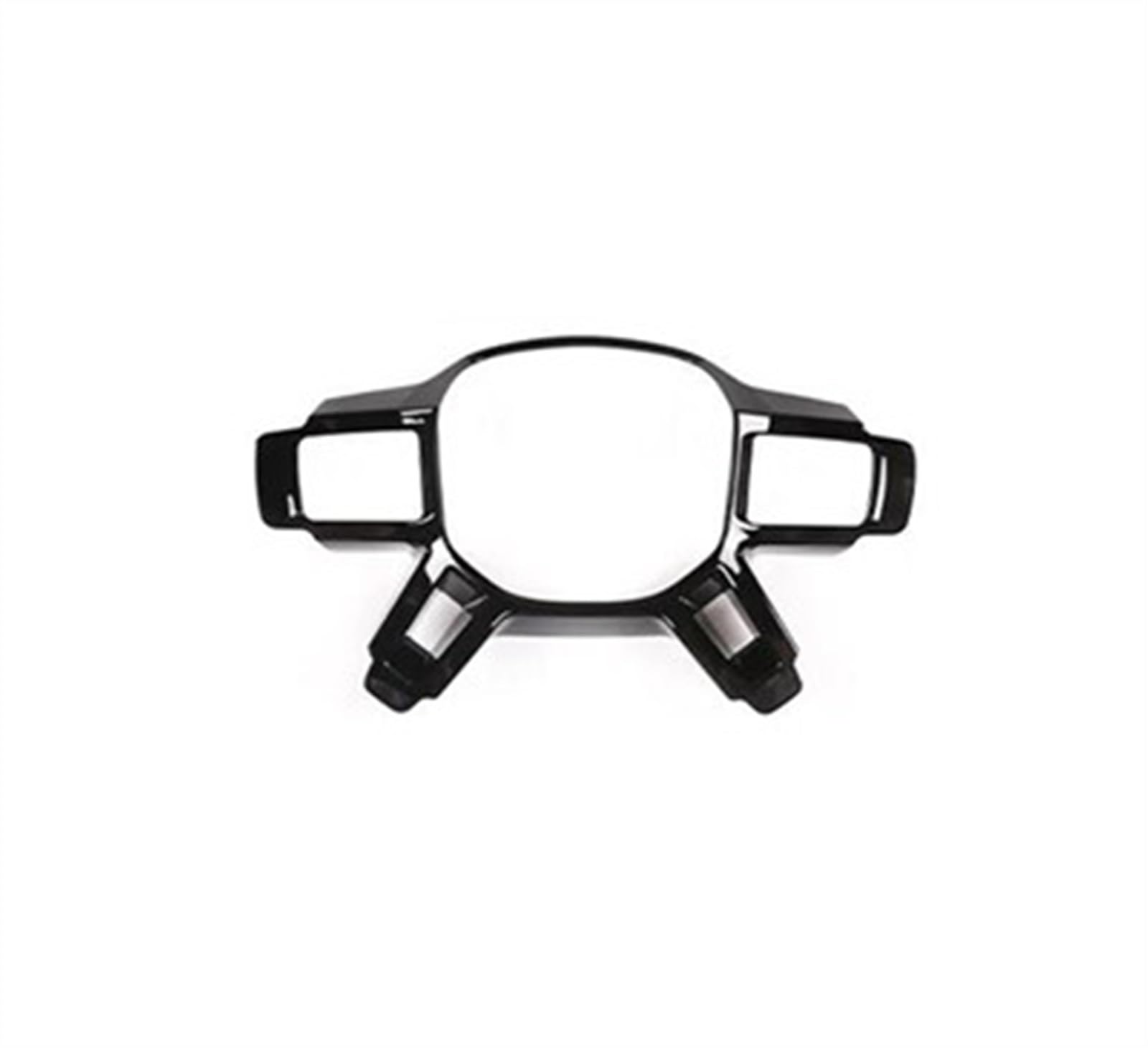 Yeskit Black Car Interior Accessories Sticker Steering Wheel Decorative Decal For Land-Rover For Defender 90 110 2020-2024(Black)