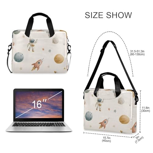 Funda para portátil diseño cohete astronáutico 13-15.6 pulg miniatura 5