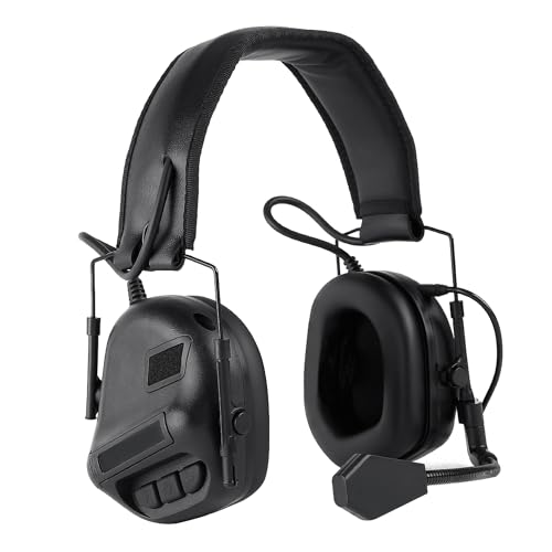 Casque tactique airsoft paintball chasse équipement de protection avec micro